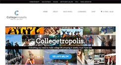 Desktop Screenshot of collegetropolis.com