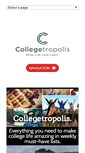 Mobile Screenshot of collegetropolis.com